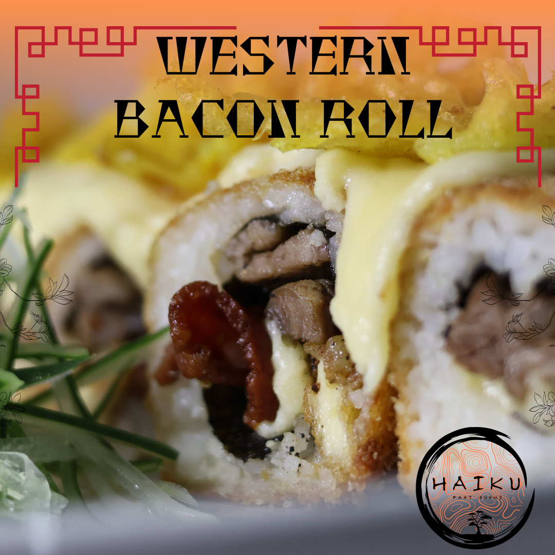 Rollo de sushi WesternBaconRoll